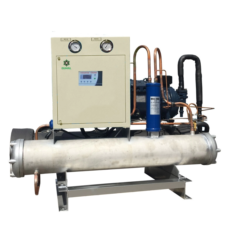 Refroidisseur d'eau industriel à échangeur de chaleur en acier inoxydable