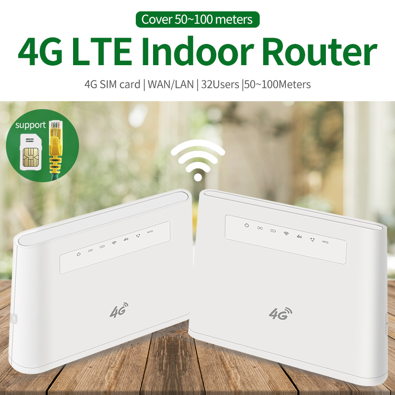 Routeur sans fil 4G LTE haut de gamme d'intérieur