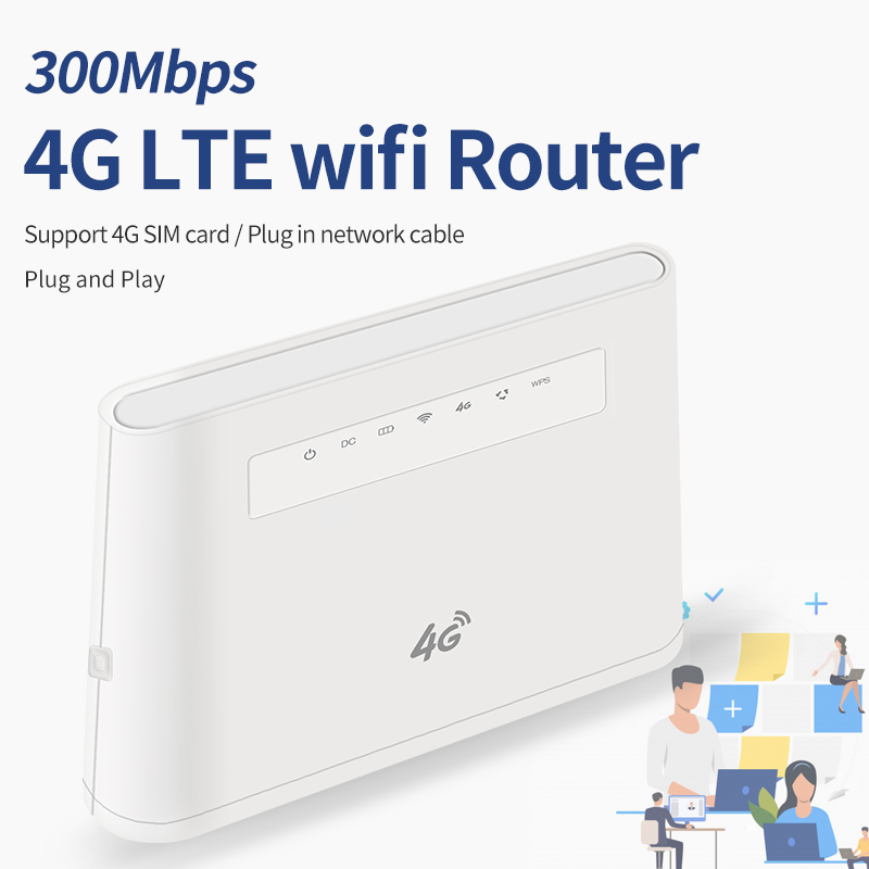 Routeur sans fil 4G LTE haut de gamme d'intérieur