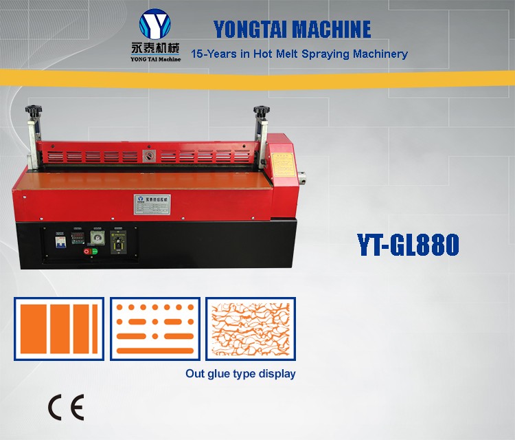 machine d'applicateur de colle thermofusible