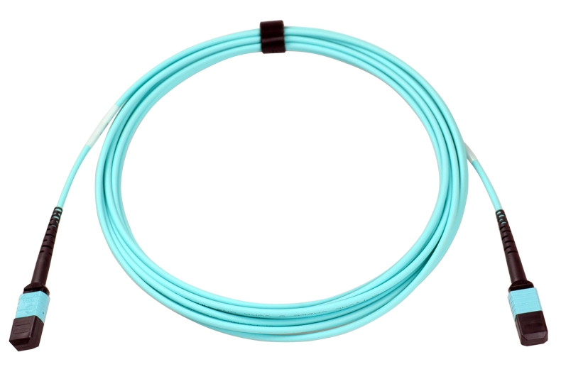 Câble à fibre optique multimode 8 fibres MPO (mâle) -MPO (mâle) OM3 50/125