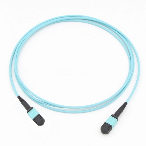 Câble à fibre optique multimode 8 fibres MPO (femelle) -MPO (femelle) OM3 50/125